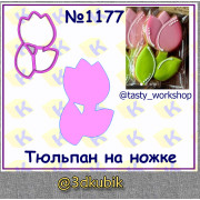 Тюльпан на ножке 1177