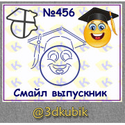 Смайл выпускник 456