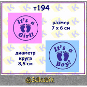 т194 it's a girl/boy