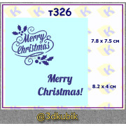 т326 merry christmas 