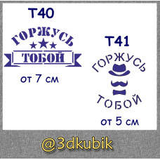 т40 горжусь тобой, т41
